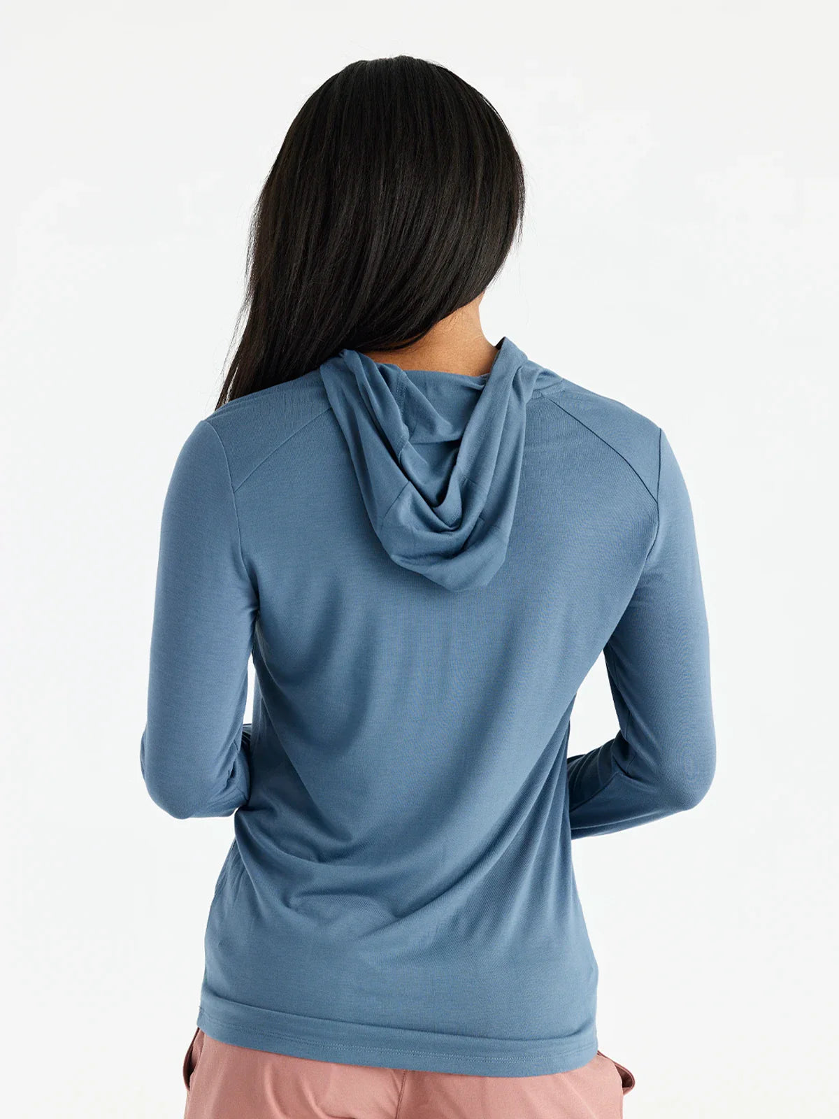 Free Fly W Bamboo Shade Hoodie II SLATE BLUE