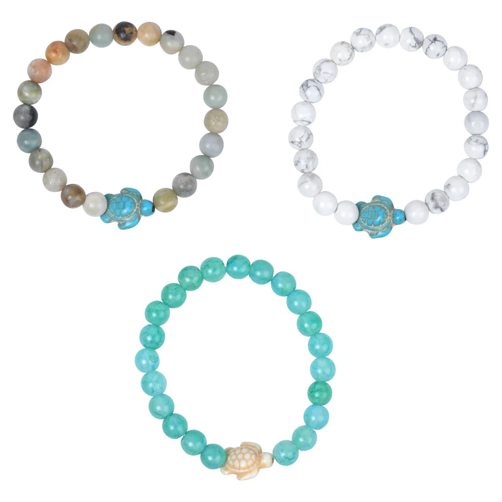 Bamboo Trading Co Tranquil Turtle Bracelet ASSORTED