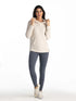 Free Fly W Bamboo LW Fleece Hoodie STONE
