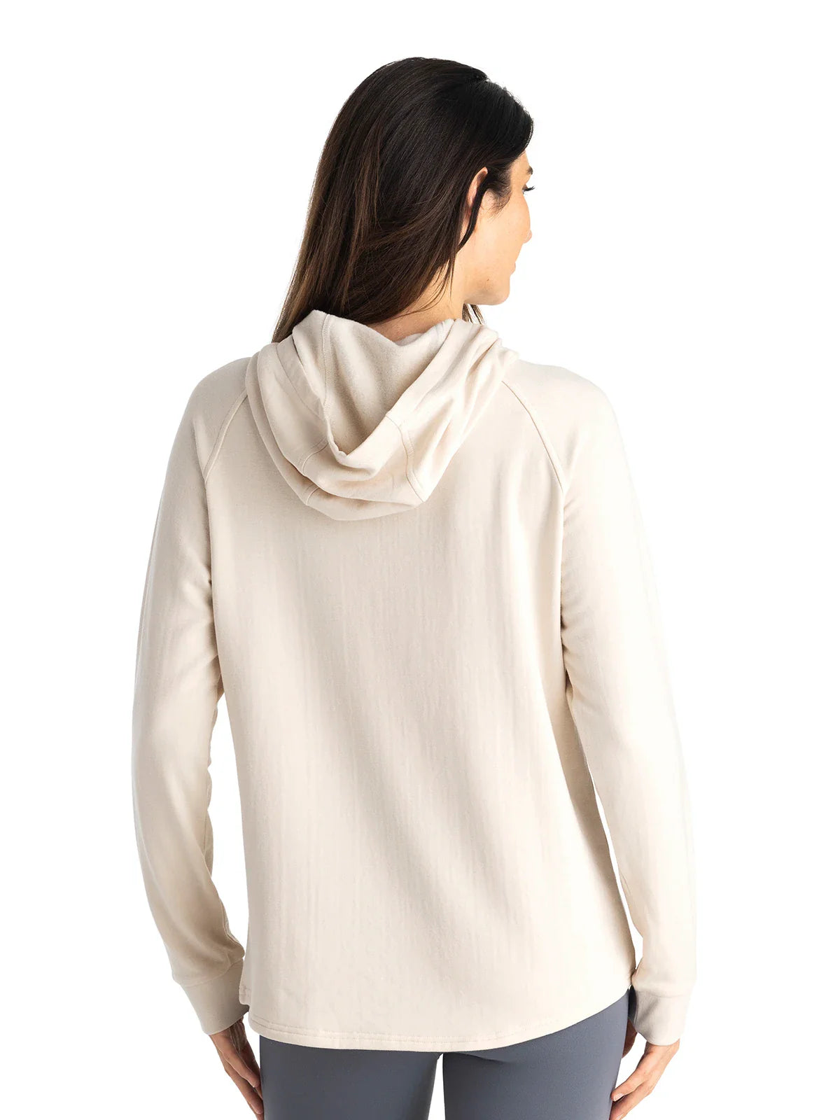 Free Fly W Bamboo LW Fleece Hoodie STONE