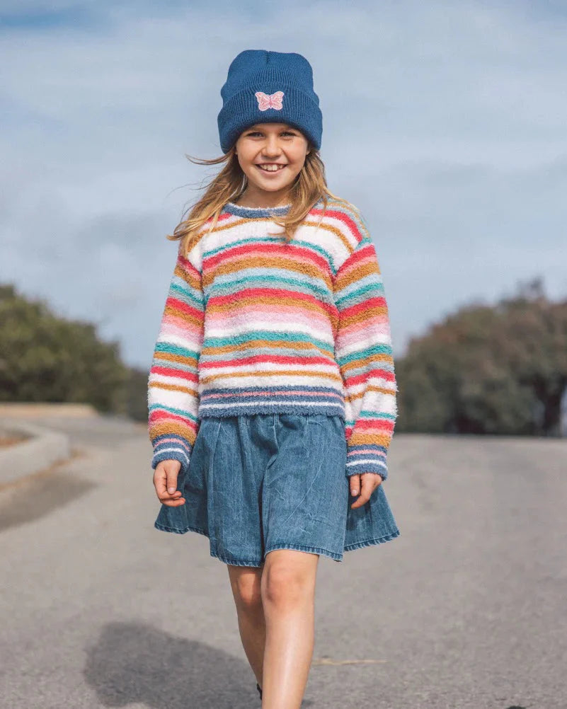 Feather 4 Arrow Girls Dreamer Knit Top MULTI