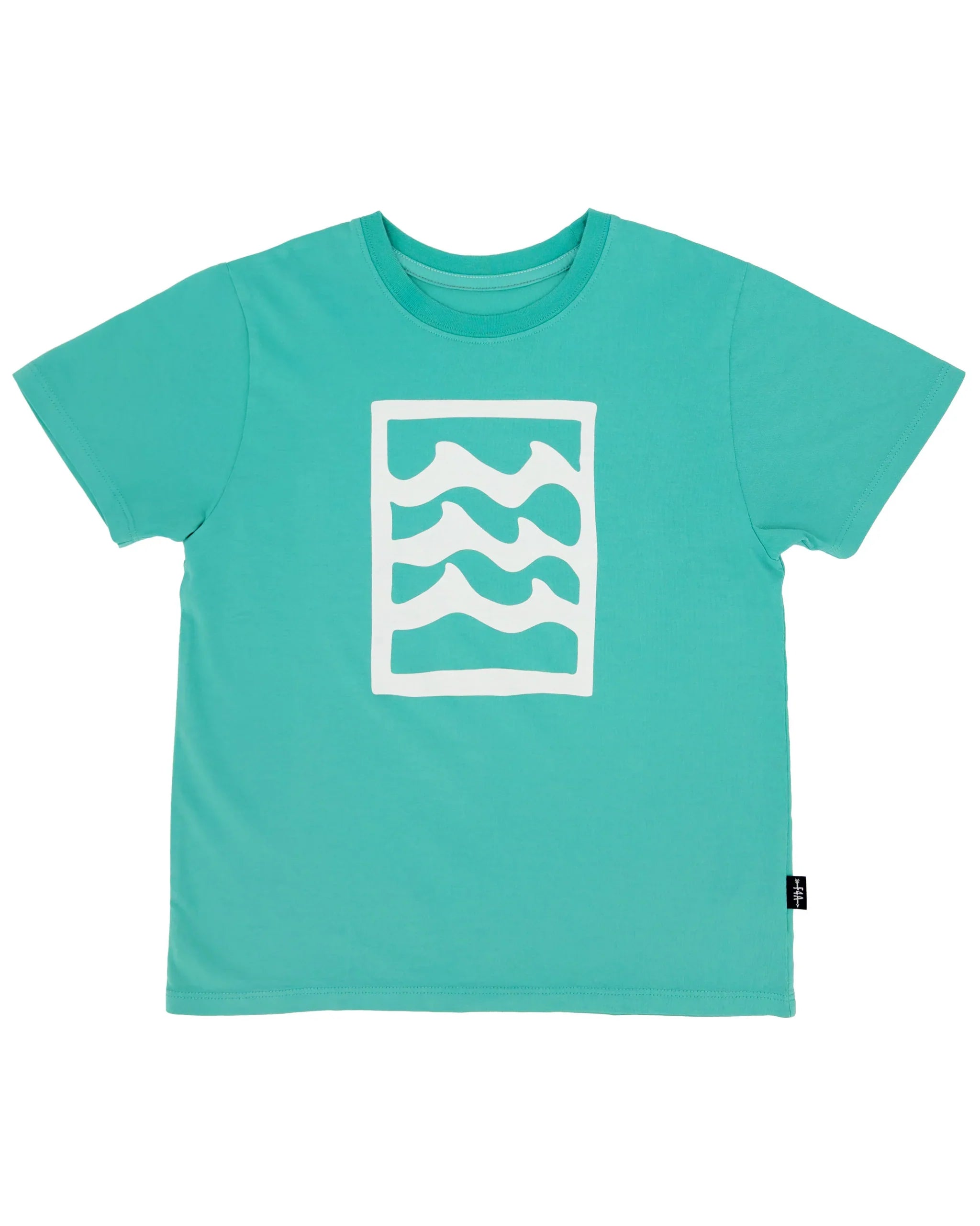 Feather 4 Arrow Boys SS Swell Vintage Tee LAGOON