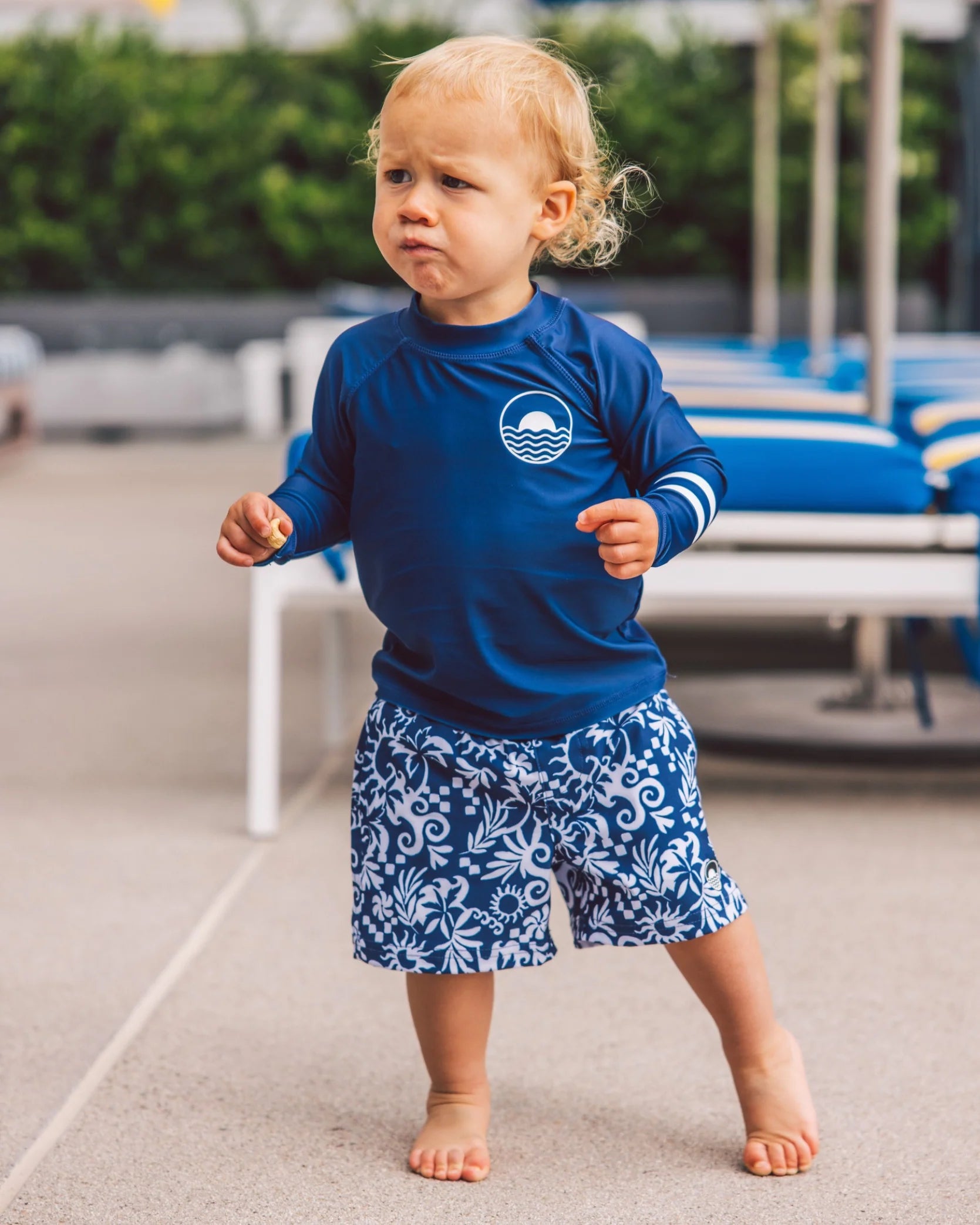 Feather 4 Arrow Baby LS Icon Rashguard TWILIGHT