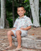 Feather 4 Arrow Boys SS Paradise Cove Shirt LIGHT GREY