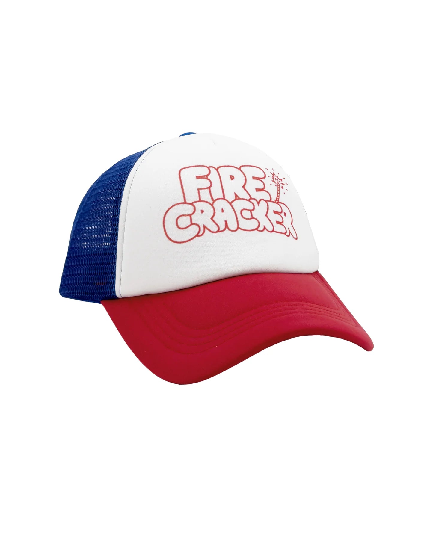 Feather 4 Arrow Firecracker Trucker RED / WHITE
