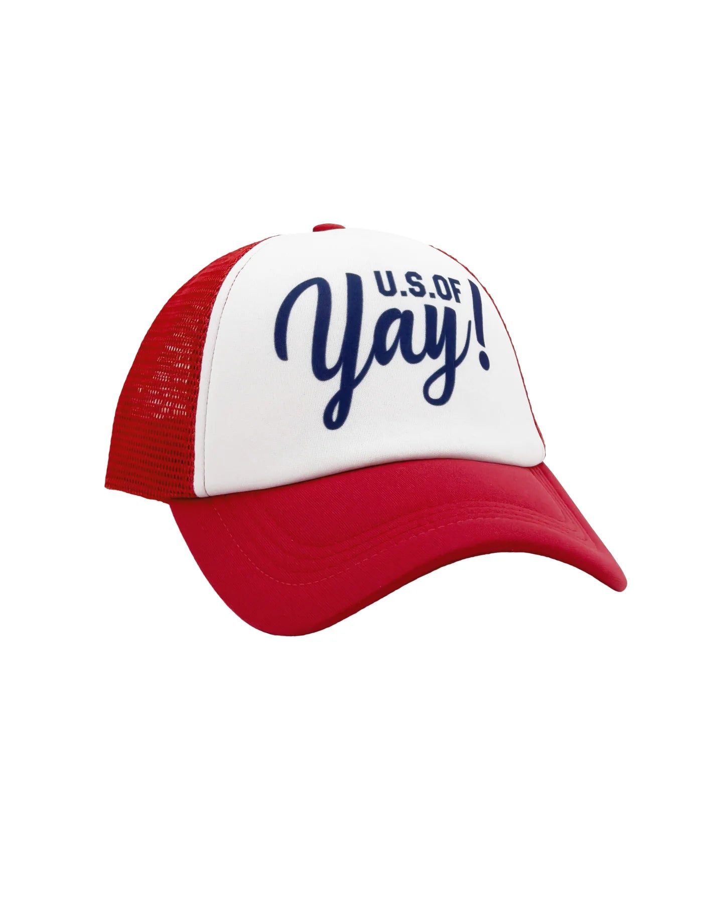Feather 4 Arrow US of YAY Trucker RED / WHITE