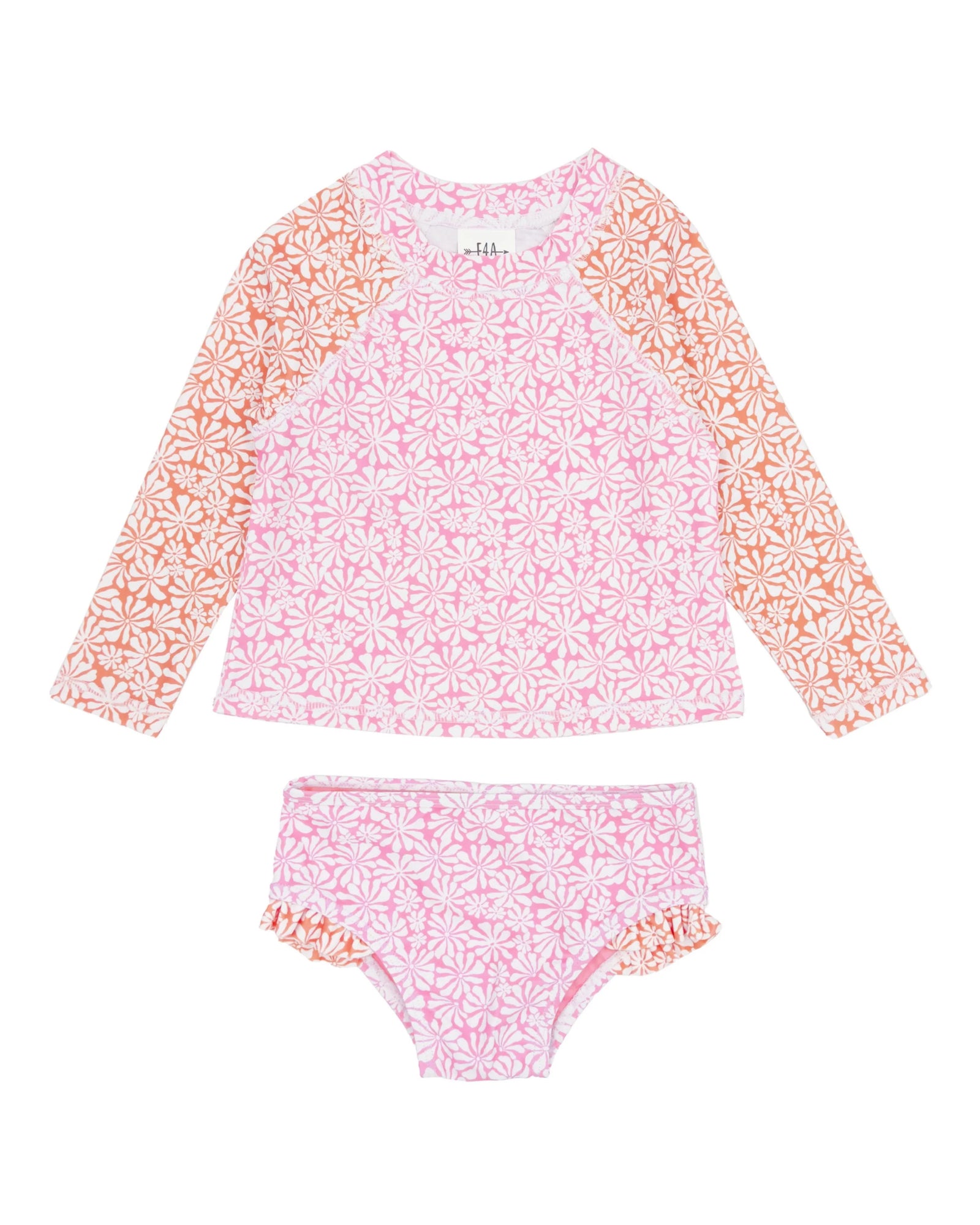 Feather 4 Arrow Baby Swim All Day Set PRISM PINK
