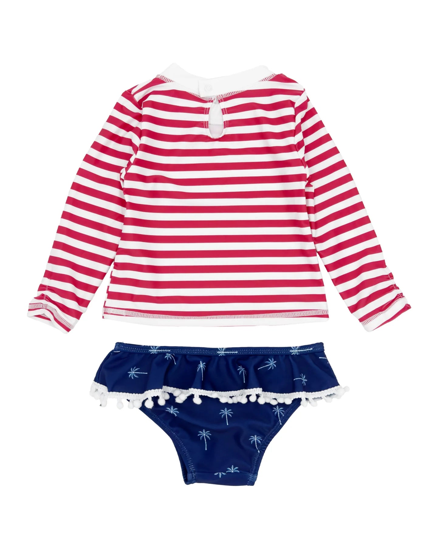 Feather 4 Arrow Baby Sandy Toes LS Swim Set TWILIGHT