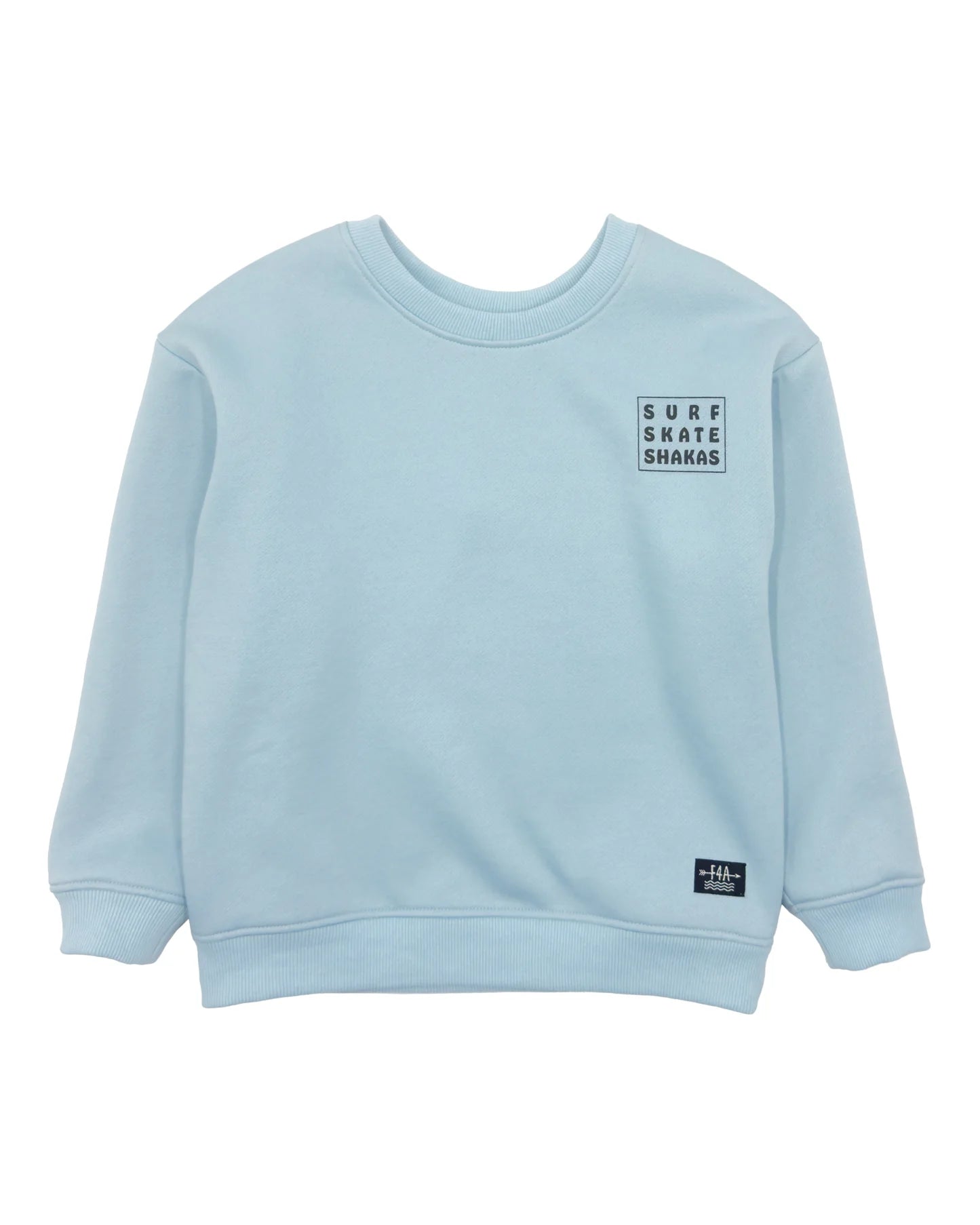 Feather 4 Arrow Kids Stoked Sweatshirt STERLING BLUE