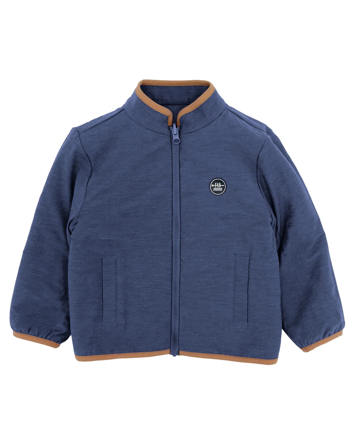 Feather 4 Arrow Boys Zion Sherpa Reversible Jacket KHAKI
