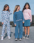 Feather 4 Arrow Girls Coziest Knit Pant DUSTY BLUE