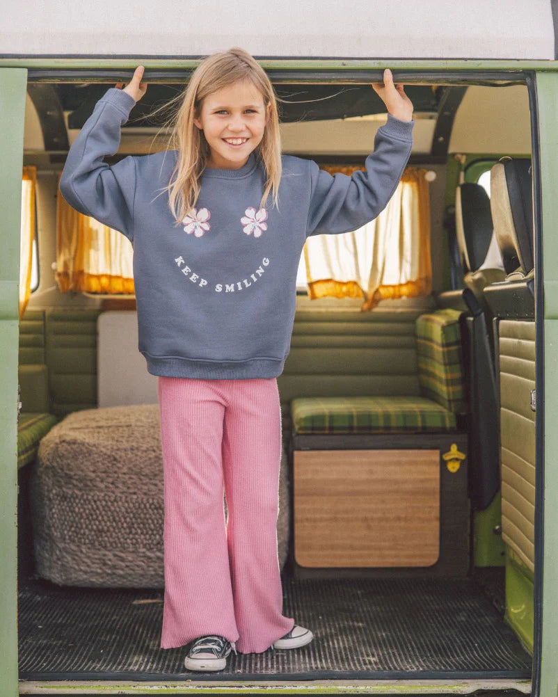 Feather 4 Arrow Girls Meadow Bell Bottom MISTY MAUVE