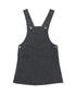 Feather 4 Arrow Girls Chelsea Denim Overall Dress BLACK