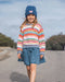 Feather 4 Arrow Girls Tessa Denim Skirt VINTAGE DENIM