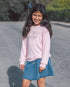 Feather 4 Arrow Girls Tessa Denim Skirt VINTAGE DENIM