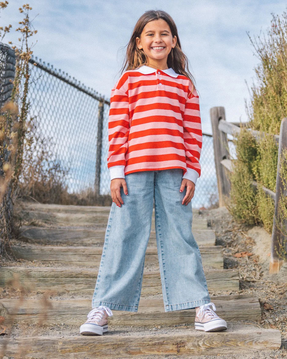 Feather 4 Arrow Girls Crossroads Denim Pant INDIGO