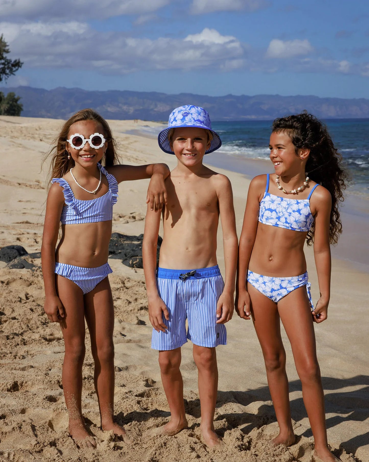 Feather 4 Arrow Boy's Chill Out Rev Bucket Hat MARINE BLUE