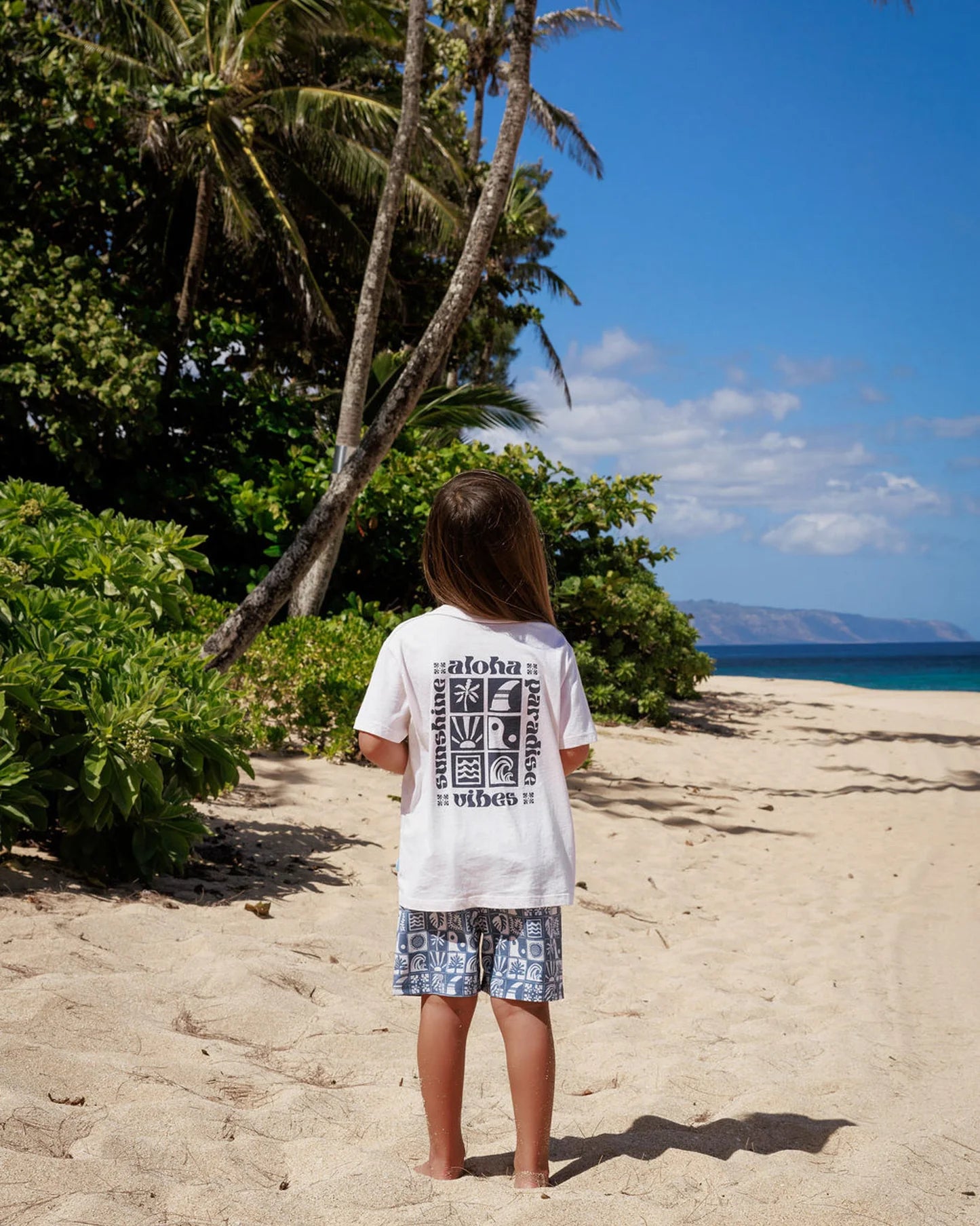 Feather 4 Arrow Beach Tile Classic Boardshort NAVY
