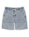 Feather 4 Arrow Boy's Cruz Short WASHED INDIGO