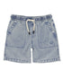 Feather 4 Arrow Boy's Cruz Short WASHED INDIGO