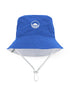Feather 4 Arrow Boy's Suns Out Reversible Bucket Hat MARINE BLUE