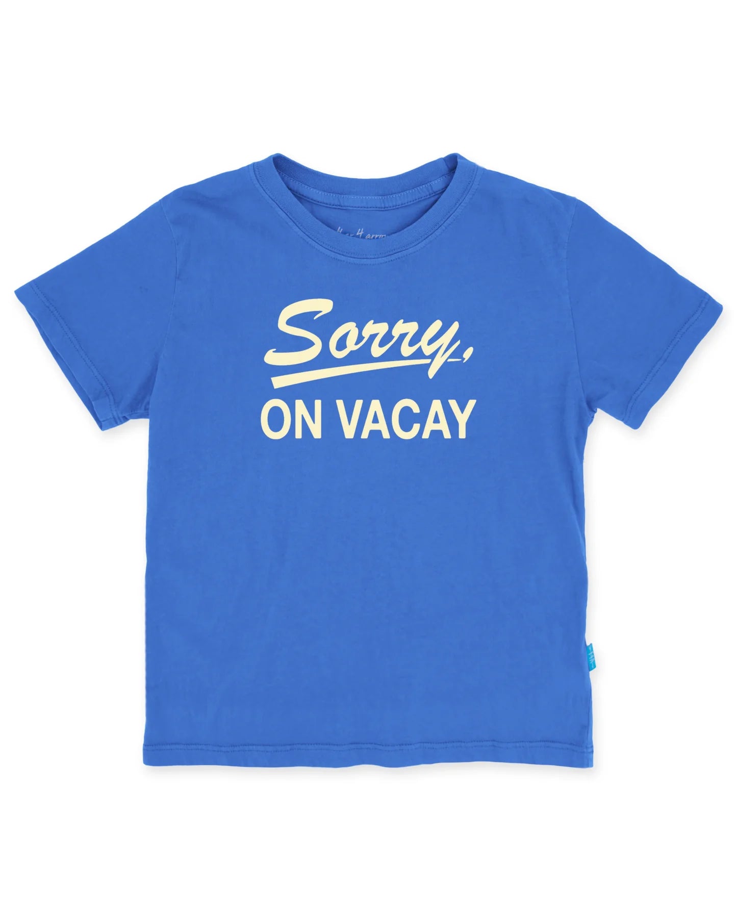 Feather 4 Arrow Boy's SS On Vacay Vintage Tee MARINA BLUE