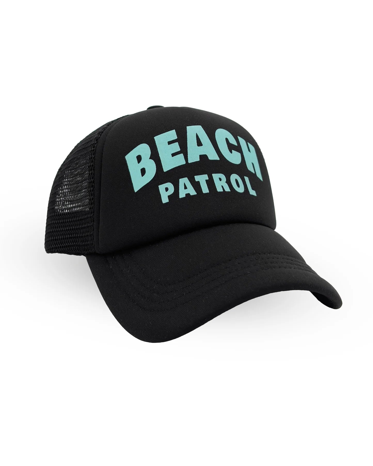 Feather 4 Arrow Kid's Beach Patrol Trucker Hat BLACK