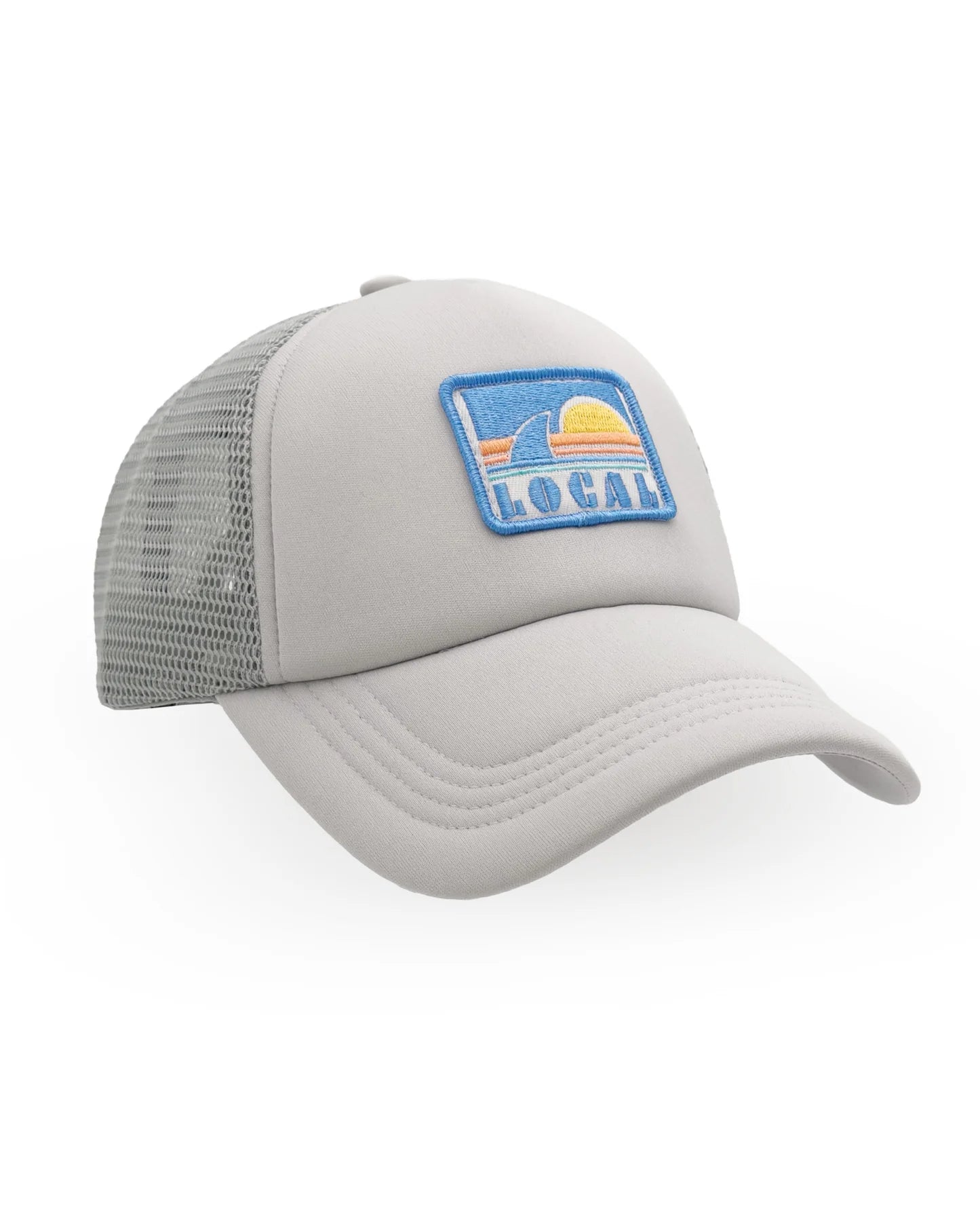 Feather 4 Arrow Kid's Local Trucker Hat COOL GREY
