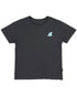 Feather 4 Arrow Boy's SS Beach Patrol Vintage Tee BLACK
