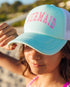 Feather 4 Arrow Girl's Mermaid Trucker SEA GLASS / WHITE