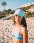 Feather 4 Arrow Girl's Mermaid Trucker SEA GLASS / WHITE