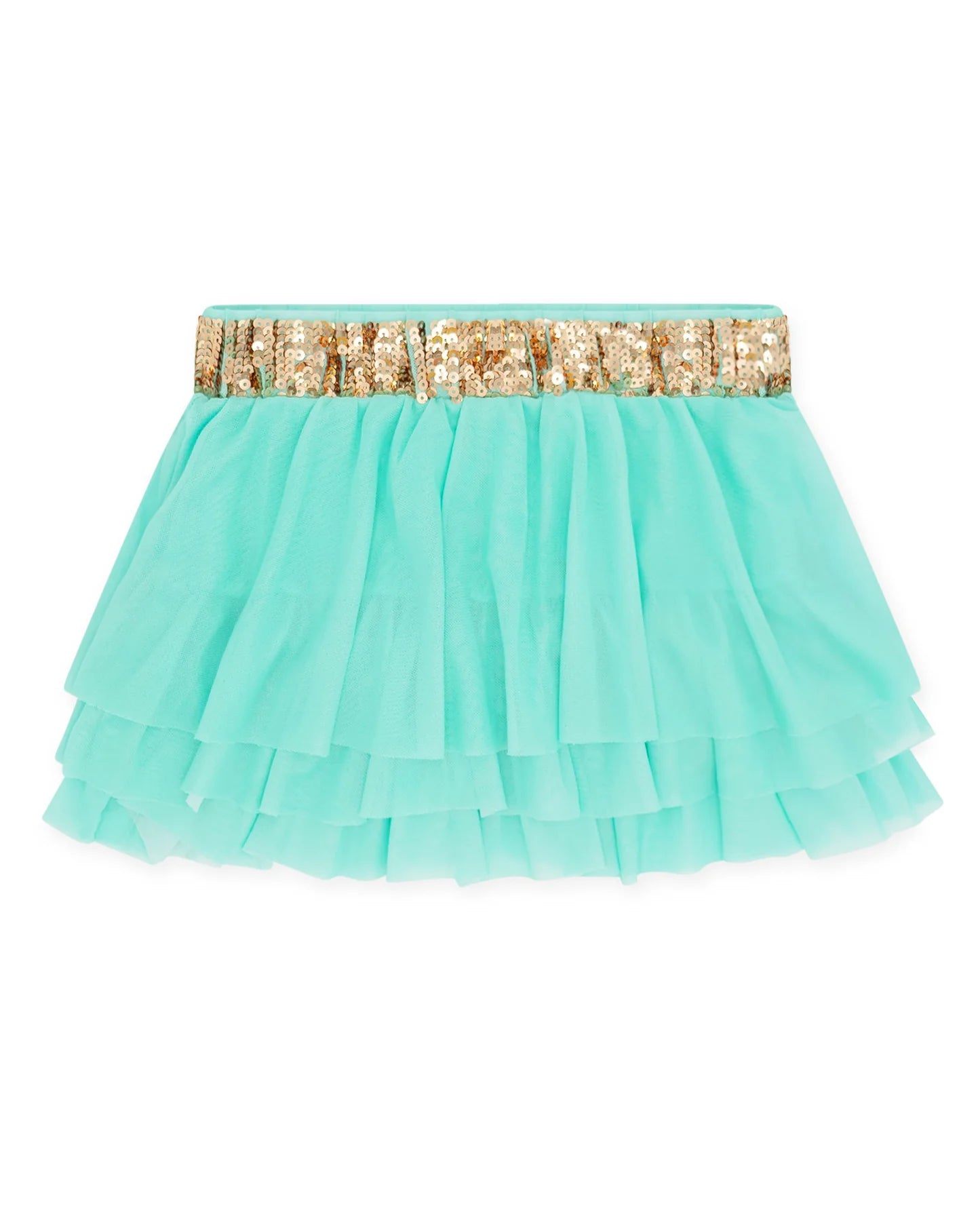 Feather 4 Arrow Girl's Sea Princess Skirt AQUA CRYSTAL