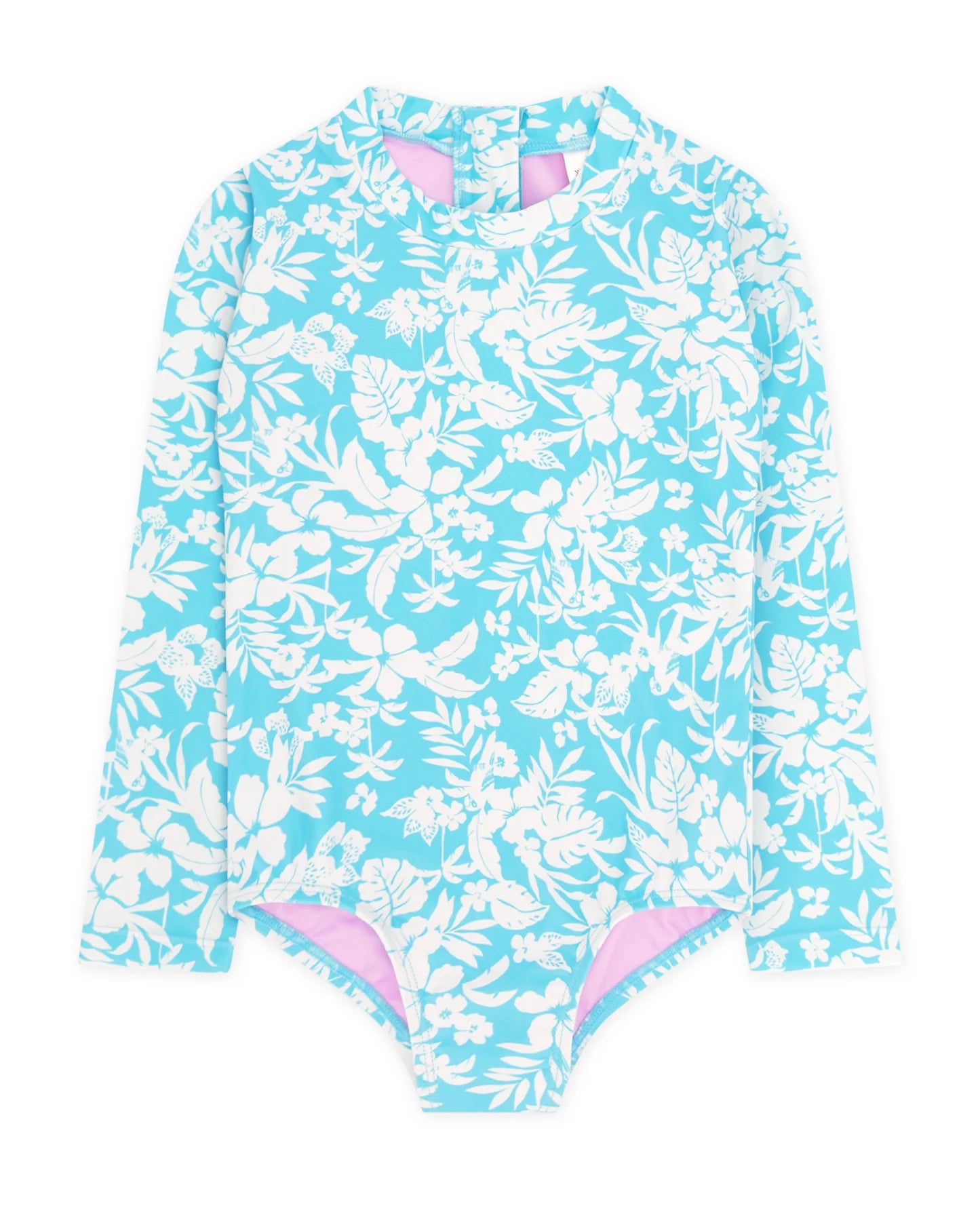 Feather 4 Arrow Girl's Wave Chaser Paradise Found Surf Suit OCEAN BLUE