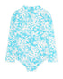 Feather 4 Arrow Girl's Wave Chaser Paradise Found Surf Suit OCEAN BLUE