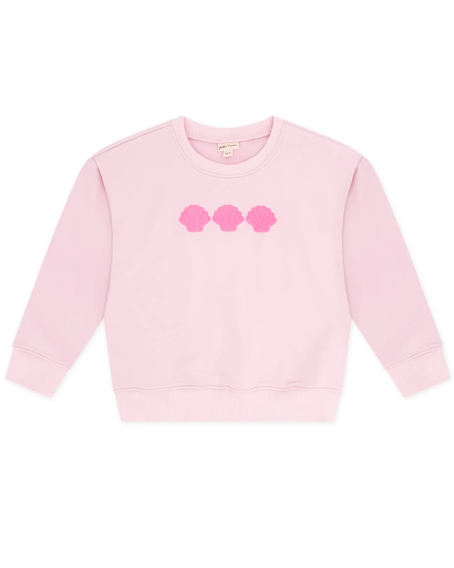 Feather 4 Arrow Girl's Beach Weekend Sweatshirt PINK MARSHMALLOW
