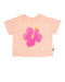 Feather 4 Arrow Girl's Hibiscus Boxy Tee ORANGE GLOW