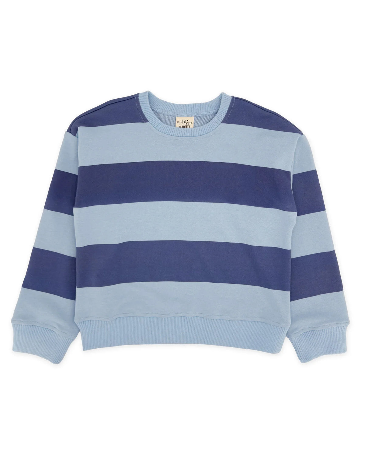 Feather 4 Arrow Boys Ryder Rugby Sweatshirt CROWN BLUE FRENCH TERRY
