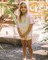 Feather 4 Arrow Girl's Weekend Terry Short POP PINK