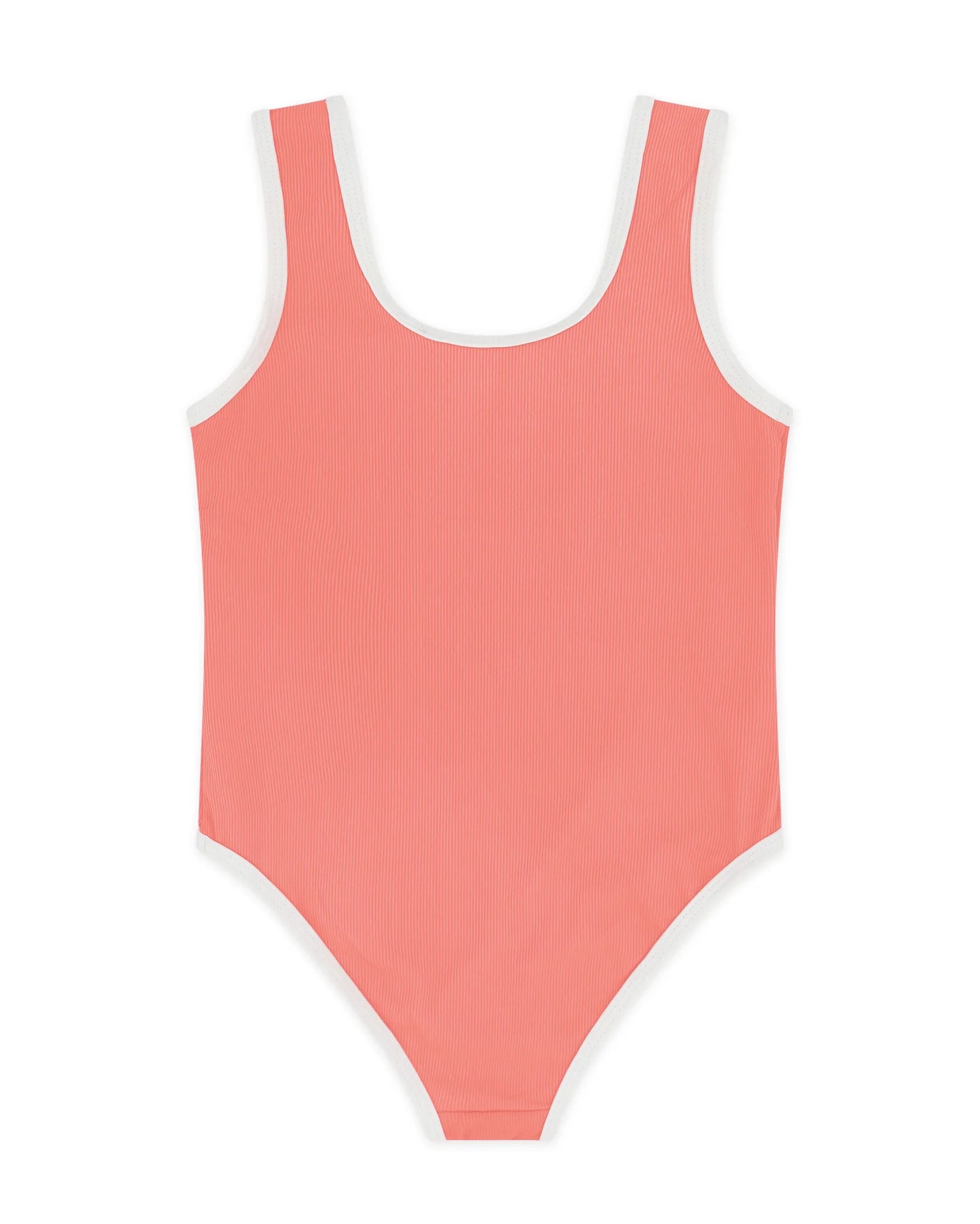 Feather 4 Arrow Girl's Wave Break One-Piece CORAL SUN