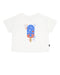 Feather 4 Arrow Kid's SS Ice Cream Boxy Tee WHITE