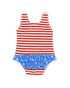 Feather 4 Arrow Baby Sun Babe One-Piece TRUE RED
