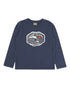 Feather 4 Arrow Boys LS Surf Club Tee CROWN BLUE