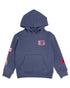 Feather 4 Arrow Girls Hadley Patch Hoody CROWN BLUE