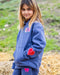 Feather 4 Arrow Girls Hadley Patch Hoody CROWN BLUE