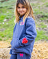Feather 4 Arrow Girls Hadley Patch Hoody CROWN BLUE