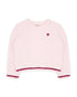 Feather 4 Arrow Girl's Dreamer Sweater PINK MARSHMALLOW
