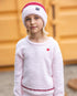 Feather 4 Arrow Girl's Dreamer Sweater PINK MARSHMALLOW