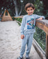 Feather 4 Arrow Boys Hudson Hacci Jogger HEATHER GRAY