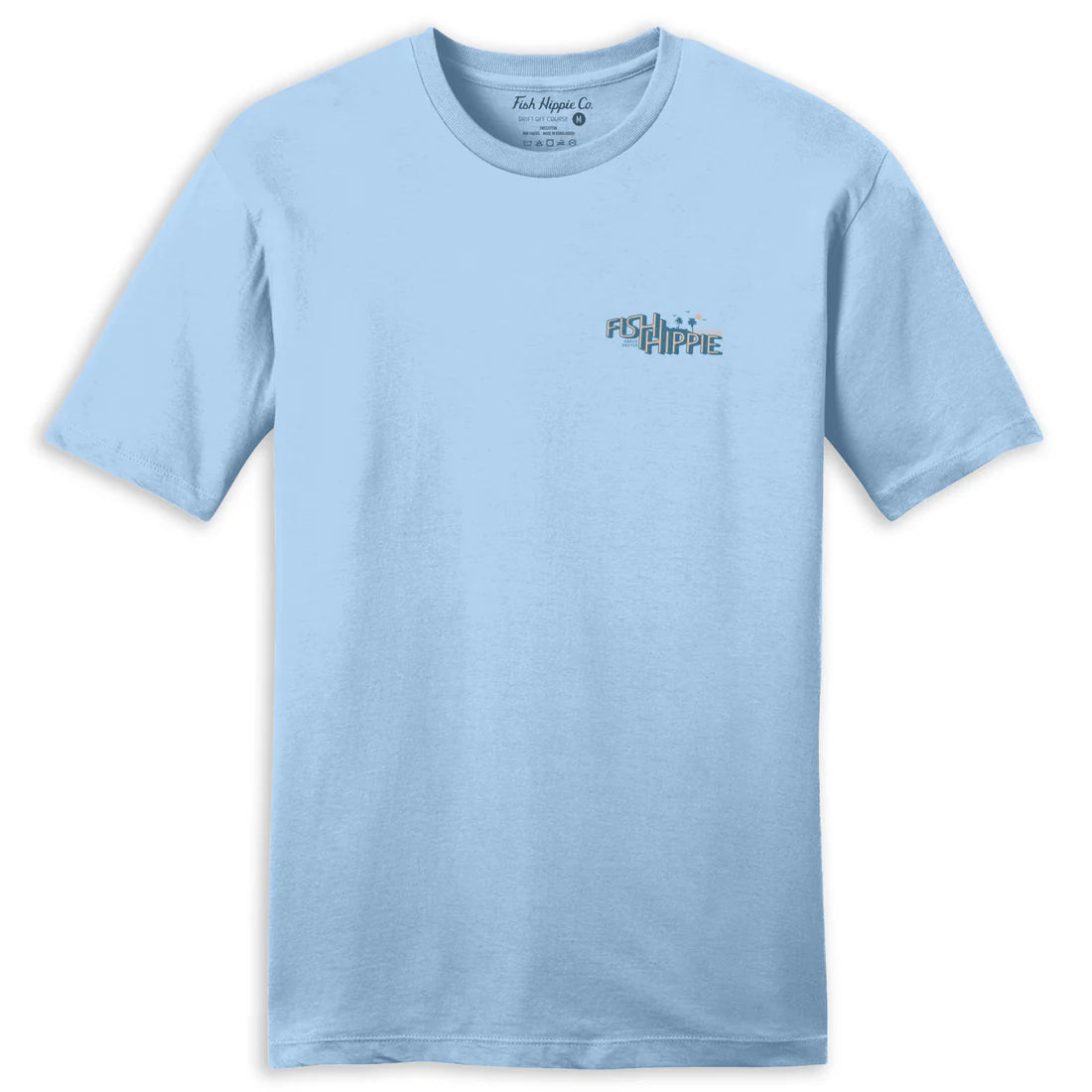 Fish Hippie M SS Abaco Drift Tee AZURE