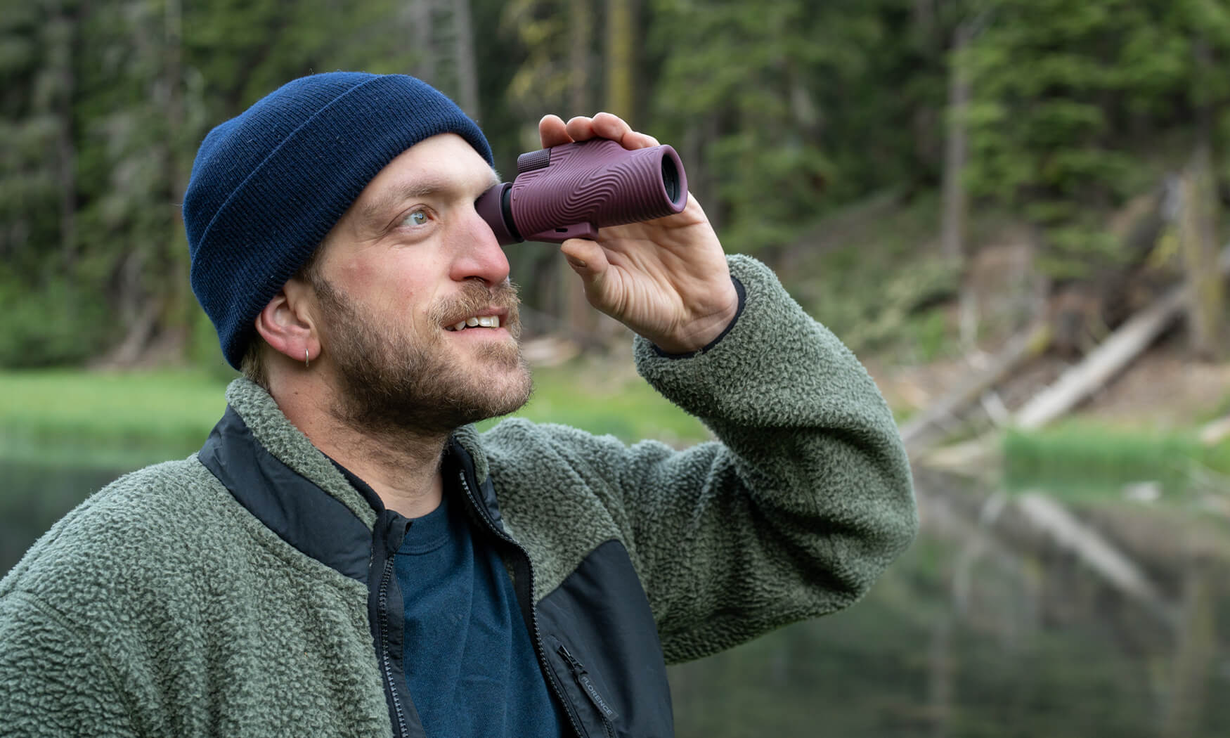 Nocs Provisions WP Field Tube 10x32 OXBLOOD MAROON